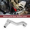 Folding Motorcycle Gear Shifter Lever for Kayo T2 Silver