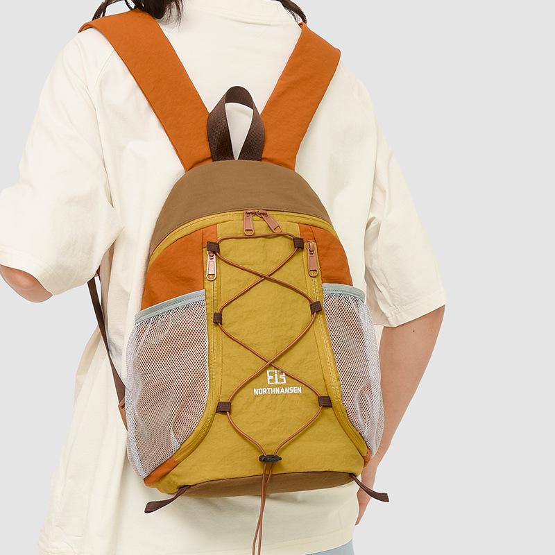 Schoolbag1011 new fashion outdoor appearance travel large capacity light camping casual women's college student backpack