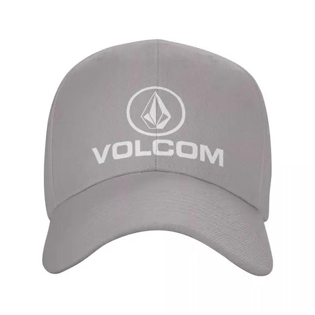 Cappellino da Baseball Unisex alla Moda con Logo Volcoms Cappellino da Papà Regolabile per Adulti Cappellini Snapback Sportivi Unisex da Donna