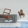 Acrylic Knight TV Remote Organizer Desktop Storage Box with Two Compartments And Waterproof Base for