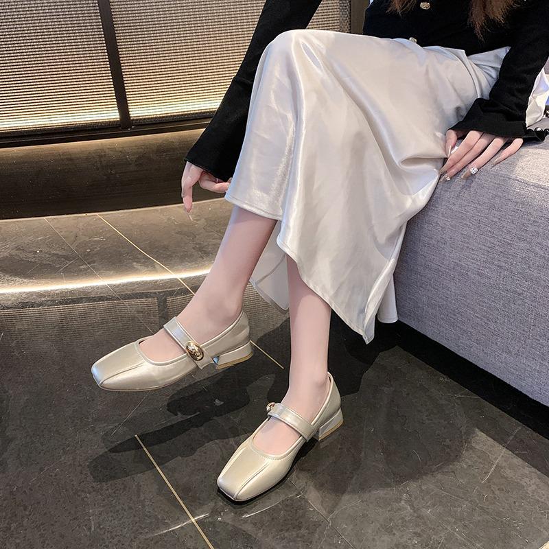 Fashion Flats Women Loafers Shoes Shallow Dress Designer Sport Shoes Autumn Mary Jance Shoes 2025 Fashion Cozy Walking Chaussure Femme