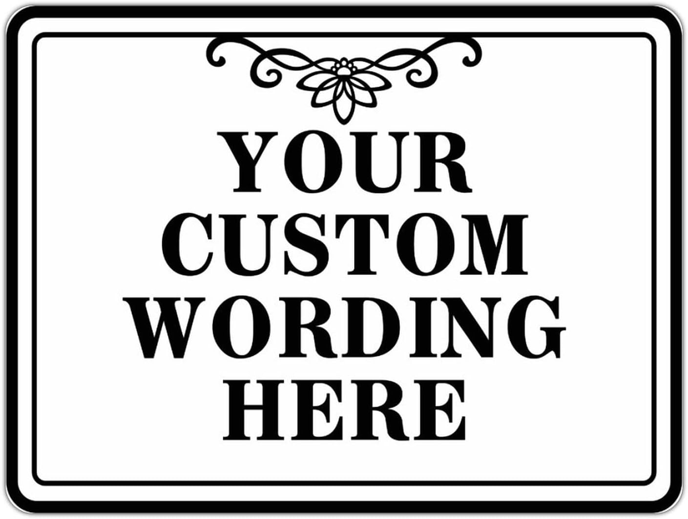 

Custom Aluminum Sign Laundry Living Room Metal with Your Text Here Personalized Own Country Indoor Decor Tin Sig aluminum 20x30cm