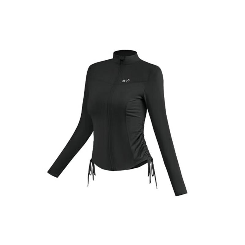 Zauo Girls Breathable Slim-Fit Sun Protection Top M