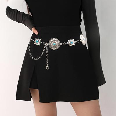 Songhua-Stein Ethnisch Stil Damen Mode Taillenkette Accessoire