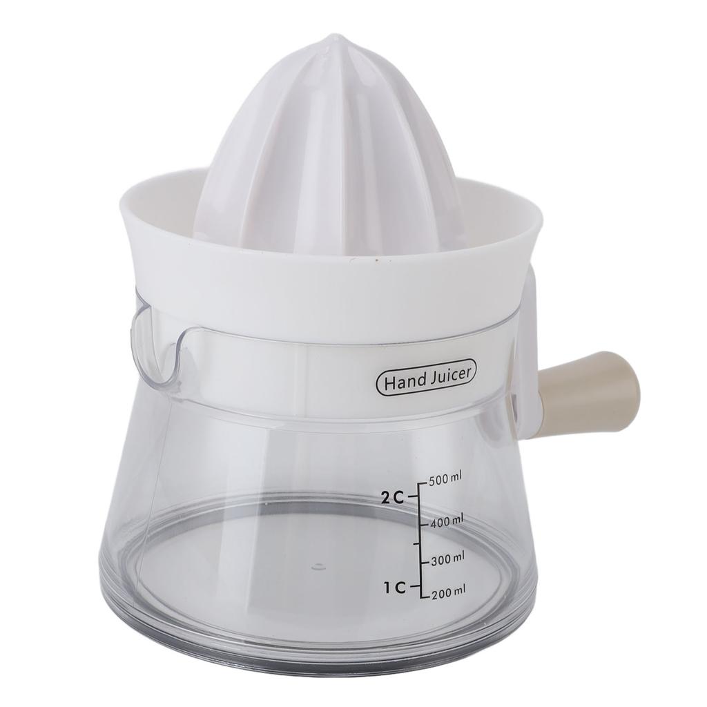 Zitruspresse Manuell Handlich Kompakt Tragbar Entsafter Haushalt Rotierende Presse für Zitrone Orange