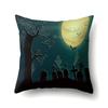 Halloween Pillowcase Car Waist Pillow Pumpkin Sofa Cushion Cover Office Home Living Room Pillowcase