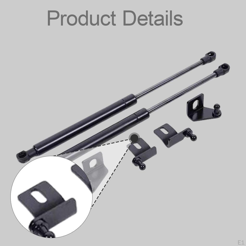Front Hood Lift Supports Set Struts Spare Part Easy to Install Mount Car Accessories