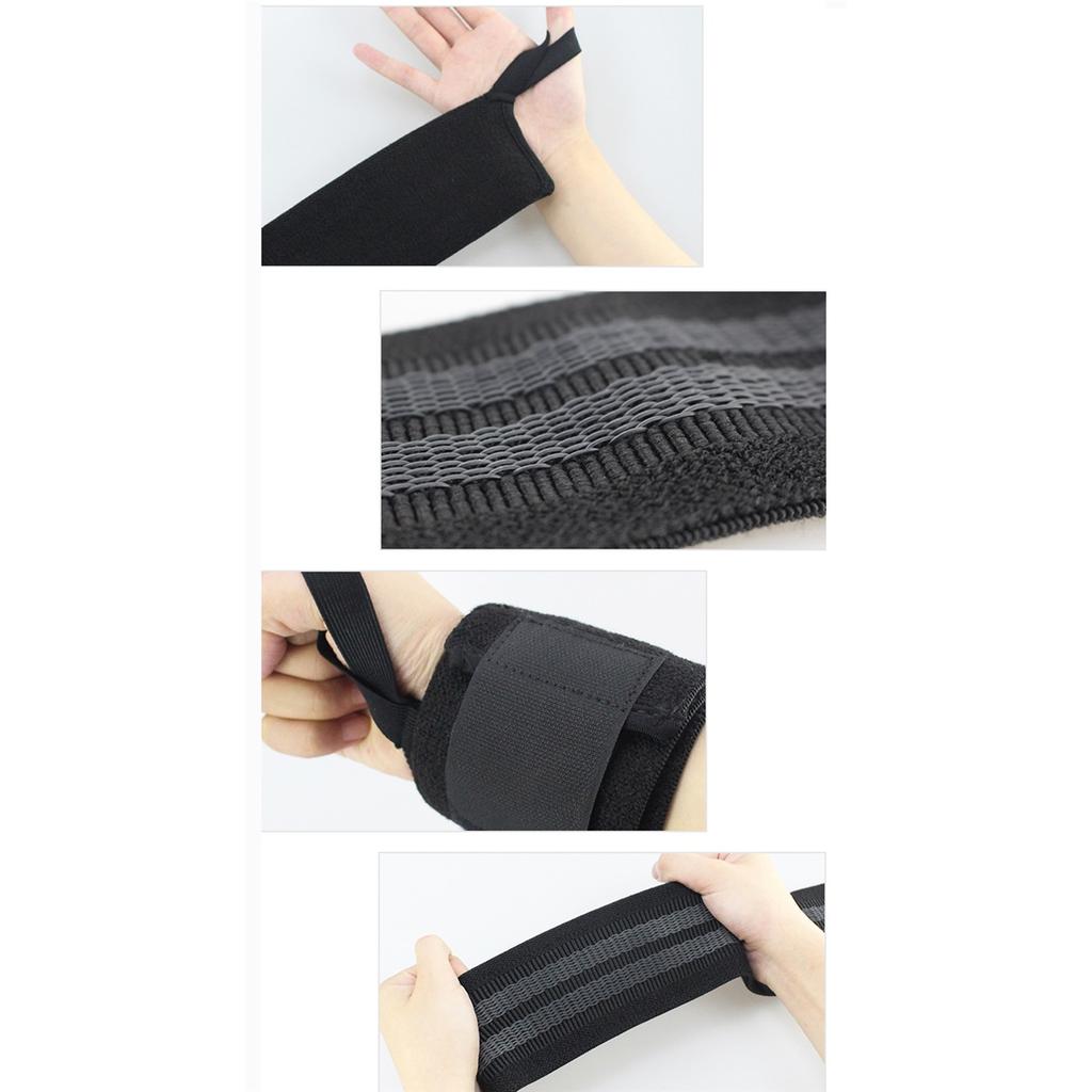 Adjustable Soft Wristband Wrist Support Fitness Wrist Guard Wrist Joint Protector Breathable Winding Belt Sports Safety Arm Guard