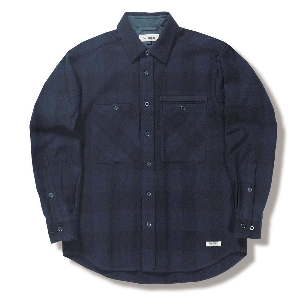 Foxfire Retro Double Wool Buffalo Check Shirt [6112440] [Wool] [Washable] Men's