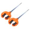 2PCS Garden Hose Guide ABS Garden Spike Roller Hose Support Stake Holder for Yard Lawn Plant Protecting