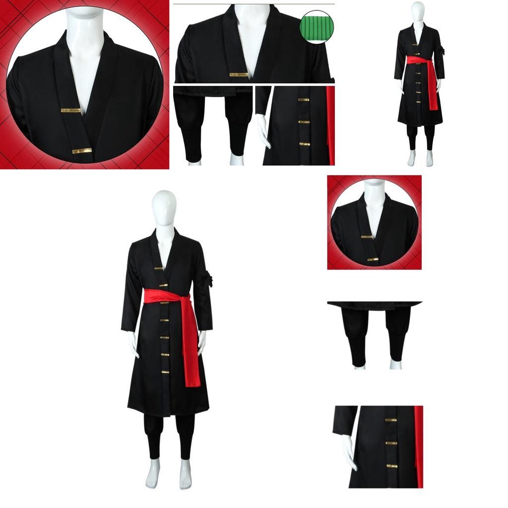 Transform Into Roronoa Zoro With Wano Kuni Country One Piece Kimono Costume