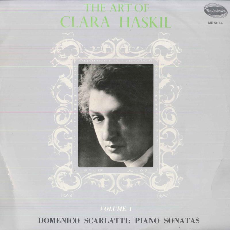 

LP Record CLARA HASKIL Art Of Clara Haskil Vol. 1 D. Scarl MR5074 WESTMINSTER 1965 Japan Classical Used