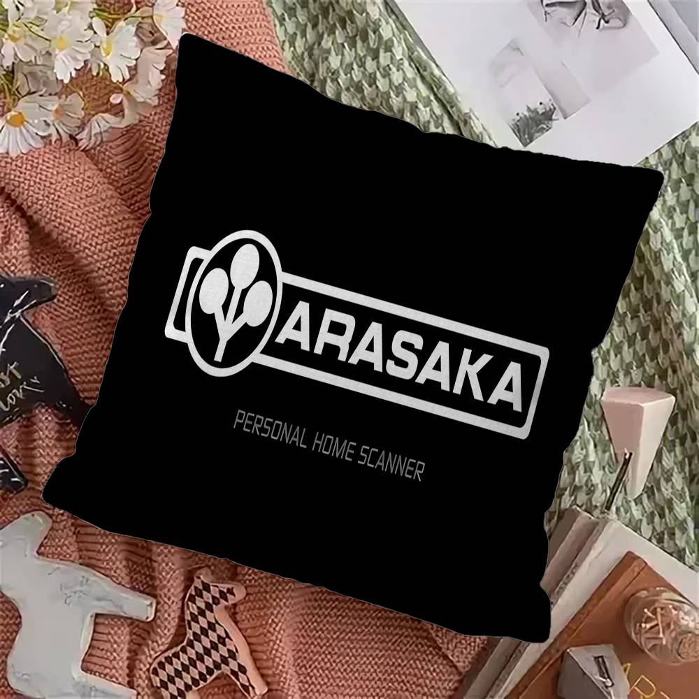 Arasaka Corporation Logo Pillow Anime Pillow Sofa Bed Head Pillow Cover Cushion Cover 45x45 cm Fashion