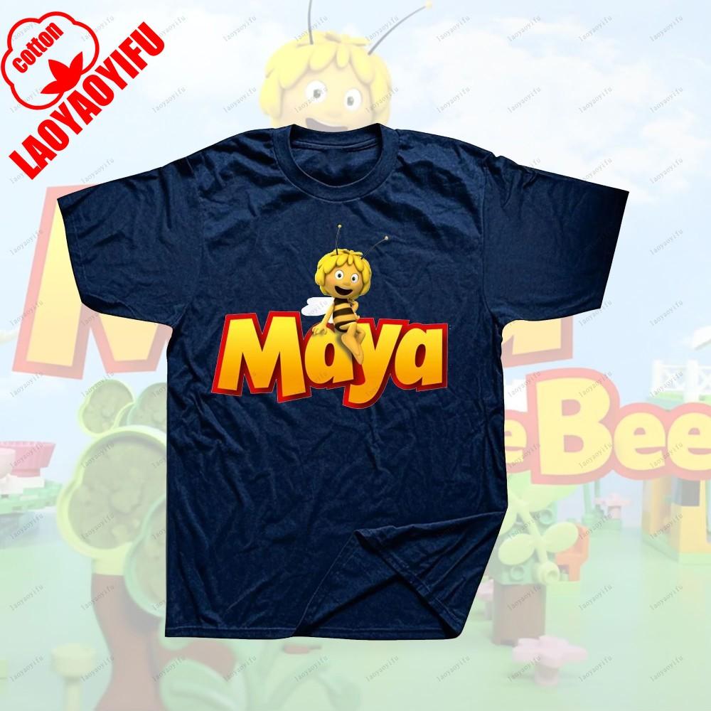 Maya The Bee Movie Cartoon Character T-shirts Cartoons T Shirt for Fitness Training Jogging Outdoor Activities