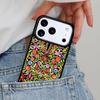 Embroidery Flowers Phone Case for iPhone 16e 15 14 13 12 17 Pro Max Plus Air 17pro Cover Coque
