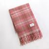 Christmas Red Scarf Women's Winter Plaid Imitation Cashmere Ins Versatile Premium Shawl Student New Year's Gift