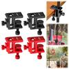 2/4Pcs Light Stand Pole Table Clamp Clip Adjustable Camping Lantern Stand Clip Mini Lamp Holder for Camping Lantern Camera