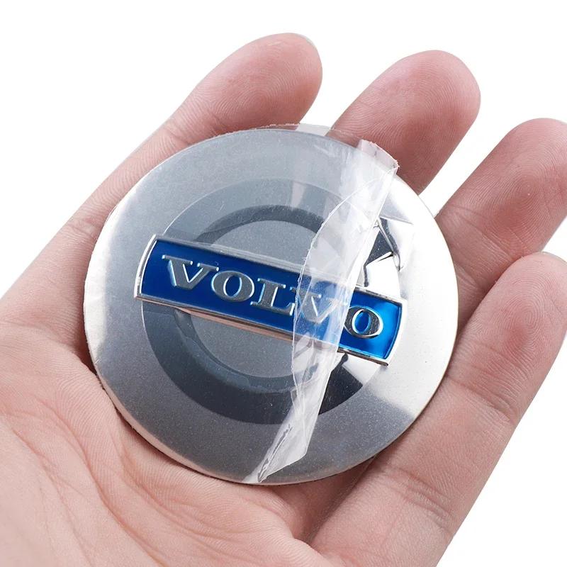 4pcs 55mm Car Original Wheel Center Cover Hub Cap Emblem Sticker For Volvo XC60 XC90 V40 V60 S60 V50 V90 S80 C40 XC40 V70 C30 C7