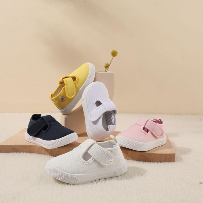 New Children Canvas Shoes Anti Slip Baby Walking Shoe Breathable Girl Casual Shoes Fashion Boys Canvas Shoe Versatile Girl Shoe