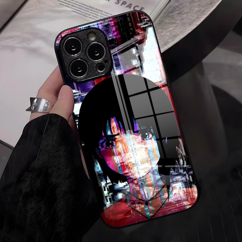 

Serial Experiments Lain Phone Case For IPhone 17 Pro Max 16 15 14 Pro Max 13 11 X Xs Xr 8 7Plus Glass Cover iPhone 13 Pro