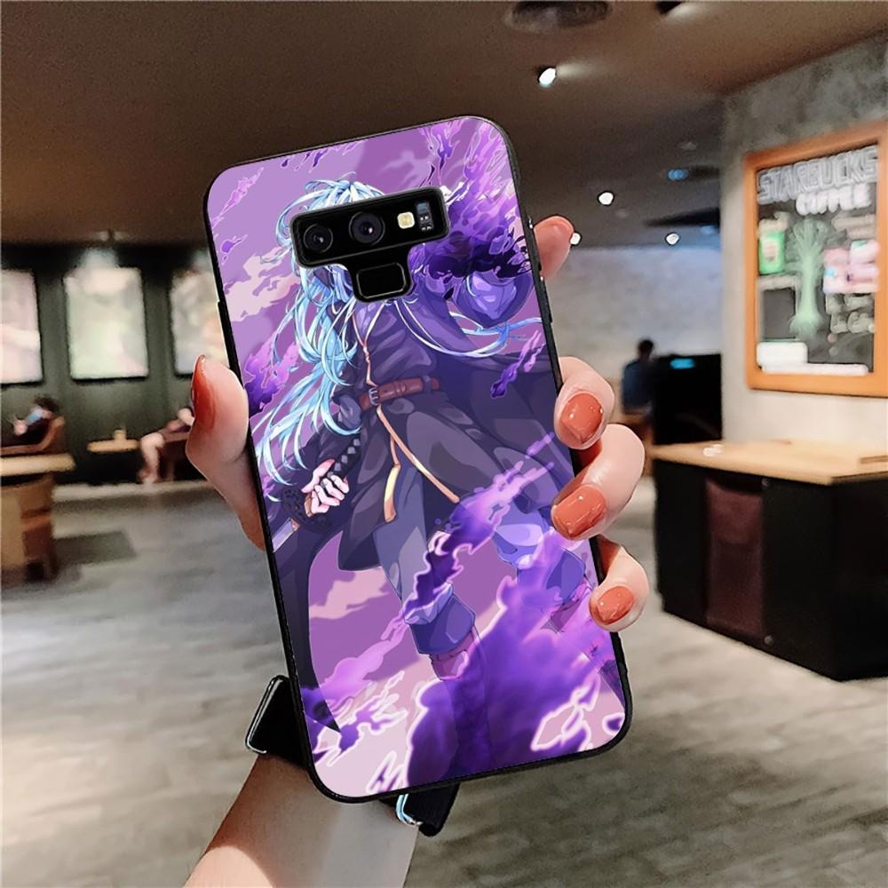 Demon Slime Rimuru Tempest Phone Case For Samsung Note 8 9 10 20 Pro Plus Lite M 10 11 20 30 21 31 51 A 21 22 42 02 03
