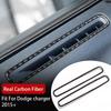 REAL Carbon Fiber Door A/c Air Outlet Vent Panel Trim for Dodge Charger 2015-up
