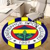Personalized Fenerbahçe Spor Kulübü Round Chair Office Rug - Perfect for Mat, Office Chair & More - Ideal Gift for Birthdays and Holidays