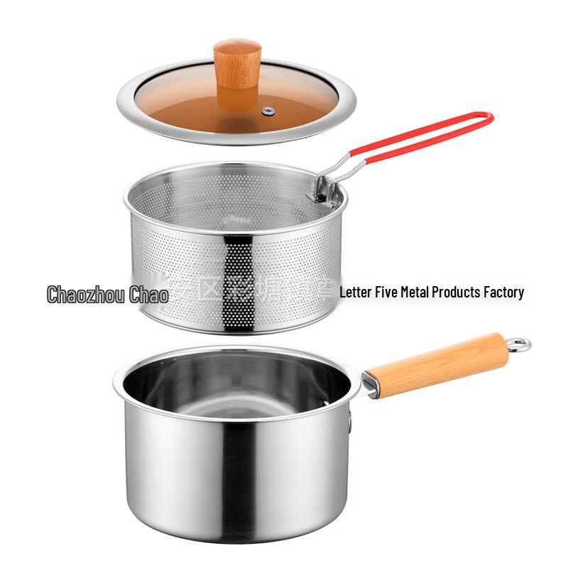 Ru Han Multifunktionaler Milchtopf aus Edelstahl