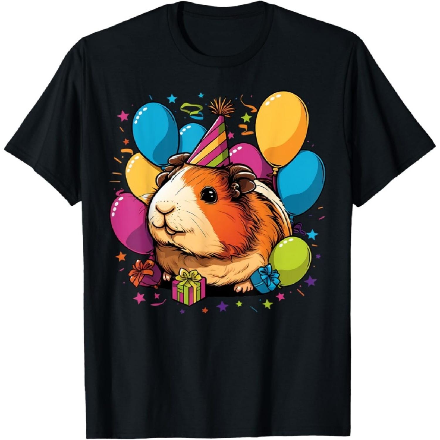 Celebration Guinea Pig Event Birthday Party Guinea Pig T-Shirt S