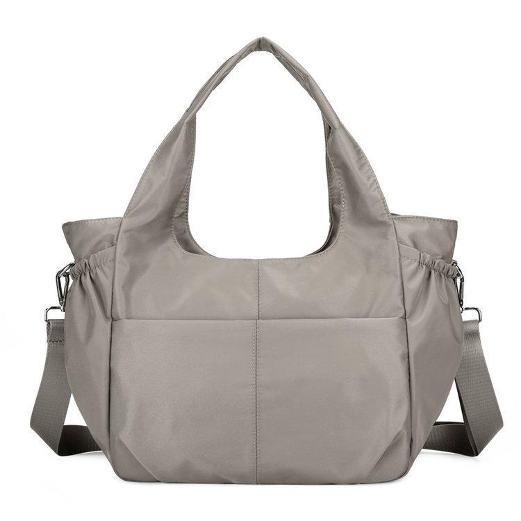 

2024 Новый модный тренд, универсальная сумка для отдыха и путешествий, большая вместимость, оксфордская нейлоновая ручная сумка через плечо, текстурированная женская тканевая сумка