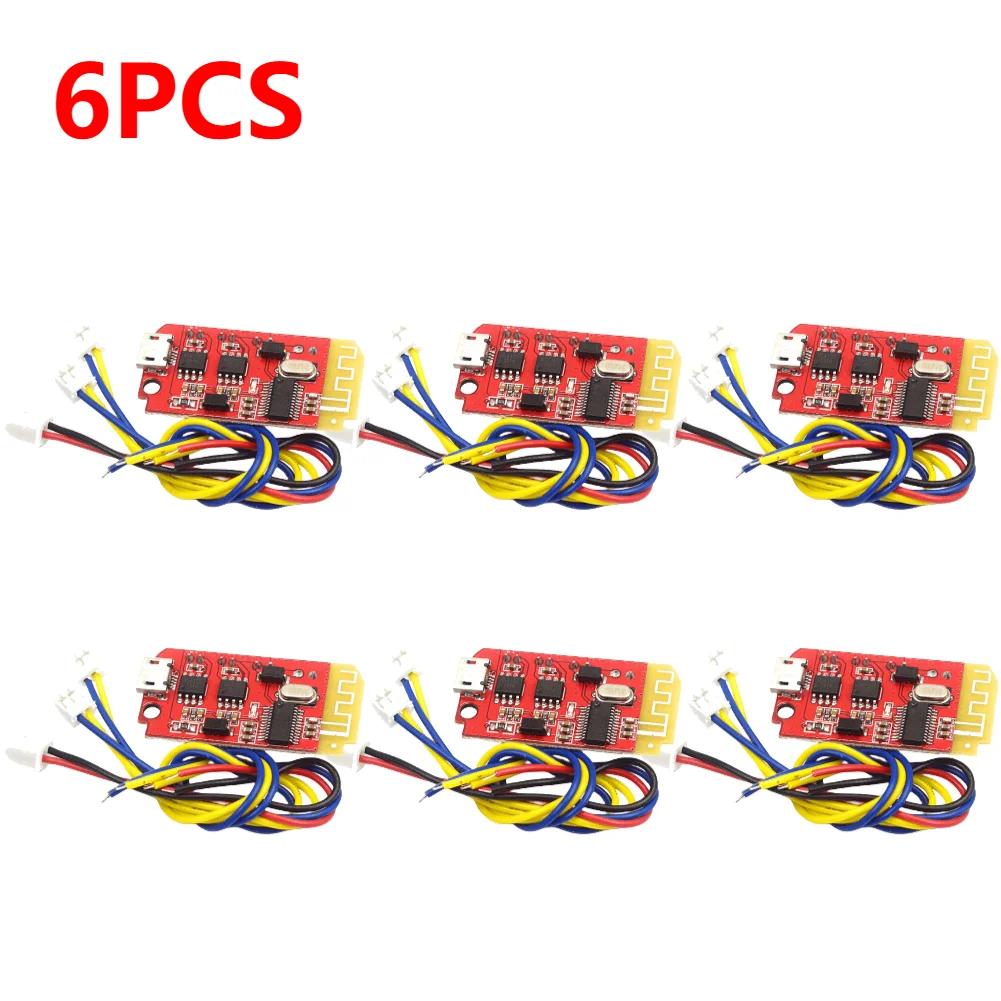 1-10pcs CT14 Micro 4.2 Power Amp Board Module 5VF 5W+5W Bluetooth-Compatible with Charging Port for Refitting Idle Sound Box