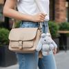 Lifelike Bunny Plush Ornaments Stuffed Animal Bow Bunny Plush Toy  Phone Accessories