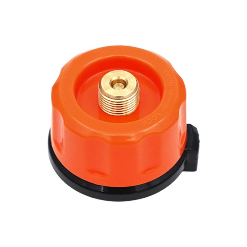Quickly Connect Gas Canister Adapter For Outdoor Stove Leak Proof Universals High Pressures Gas Adapter