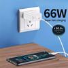 6A 66W Super Fast Charger For Huawei Mate 40 50 60 P50 P60 Nova 9 10 Honor 90 100 Magic 5 Lite 6 Pro Type C Quick Charging Cable