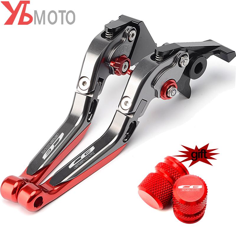 Motocykl CNC składane wysuwane dźwignie sprzęgła hamulca dla HONDA CB650R CB 650R cb650 r 2022 2023