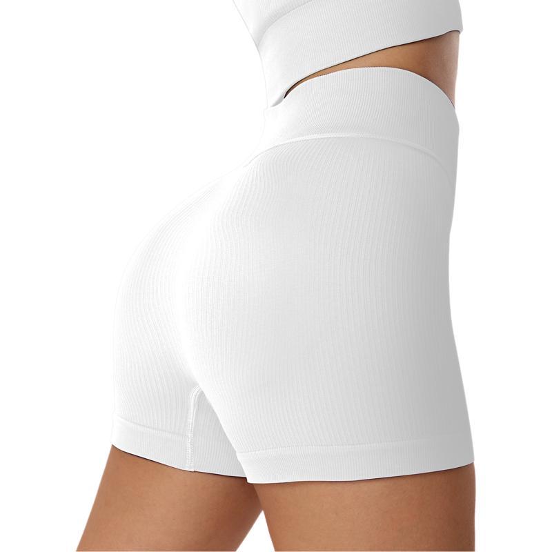 Neue nahtlose Sport- und Fitness-Shorts mit Po-Lifting und Naked-Feeling-Yoga-Hosen, eng anliegende, hochtaillierte Slim-Fit-Sportleggings