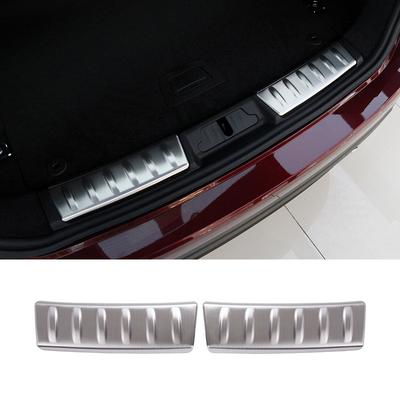 Edelstahl Für Jaguar F-Pace 2016 2017 2018 Innen Hinterer Stoßdämpfer-schutz Tür Sill Platte Molding Abdeckung Trim Aufkleber