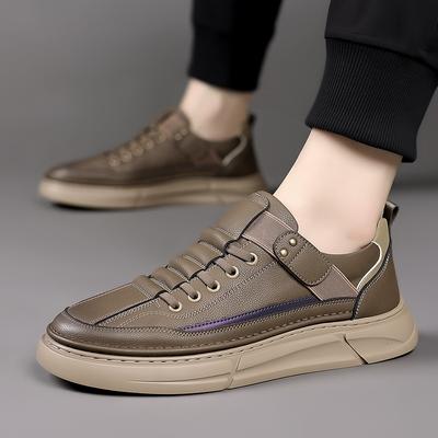 Board Schuhe Herren Herbst neu Retro Mode Lederschuhe leicht Outdoor Fußabdeckung Freizeitschuhe Herrenschuhe