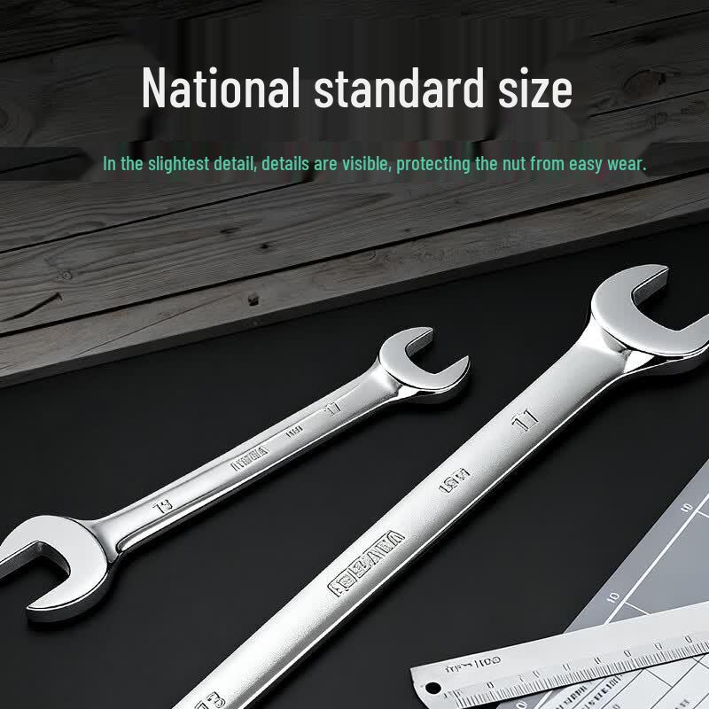 SATA Metric Fully Polished Double Open-End Wrench