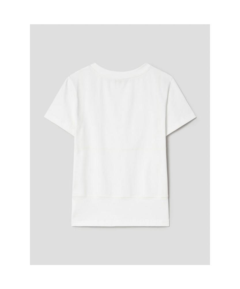 Anggae Parallel T-Shirt White