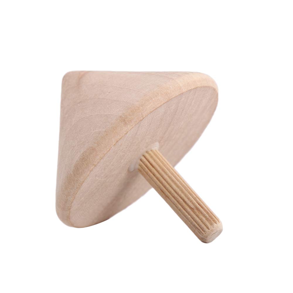 Kindergarten Toy Spinning Top Wooden Spinning Tops DIY Gyroscope Toys Wooden Rotate Gyro Gyro Toys