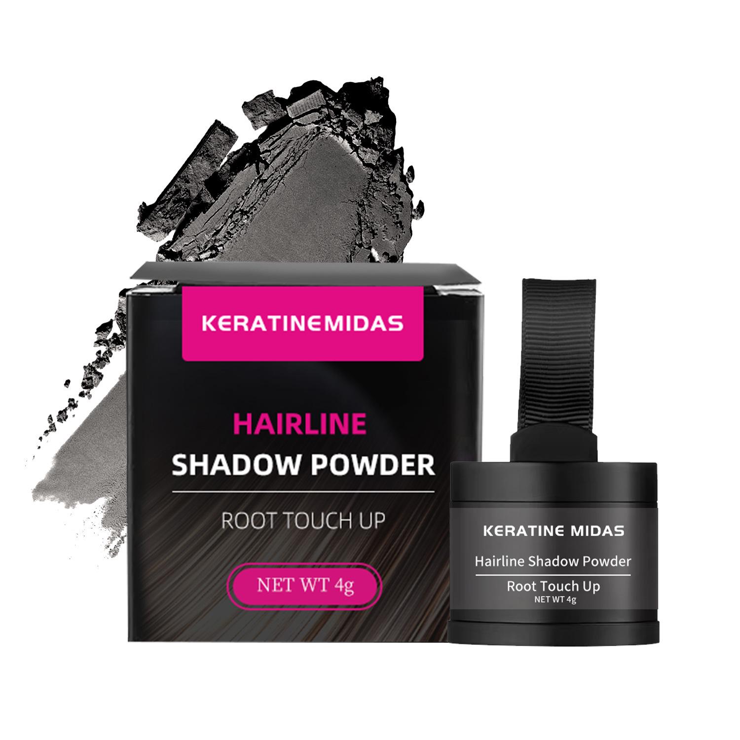 

Hairline Concealer Powder: Fills & Contours for Fuller Look коричневий