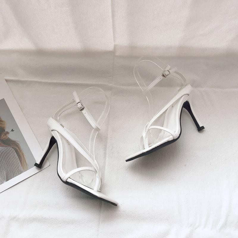 Pinch Sandals Women's Summer 2025 Summer New Shoes High Heel Personalized Toe Large Size Fashion Super Fire Green