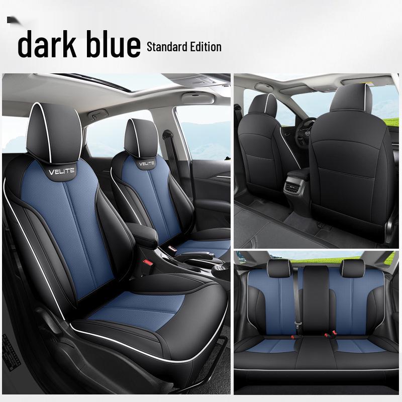 New Buick Velite 6 Full Leather Car Seat Cushion Cover – Universal Four Seasons Model