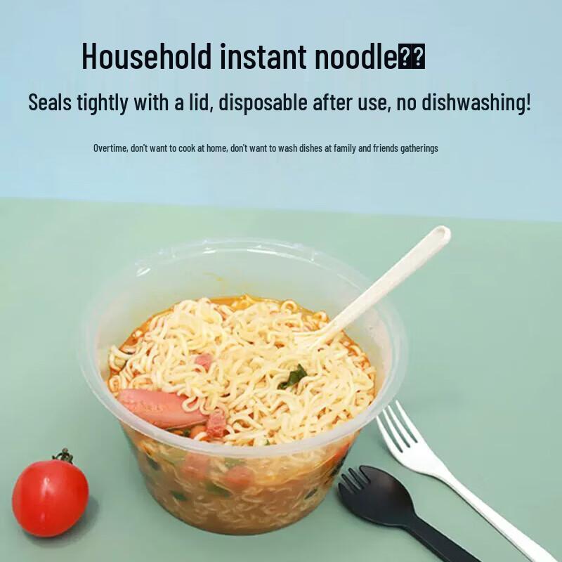 Chahua Disposable Thickened Plastic Lunch Boxes with Lids