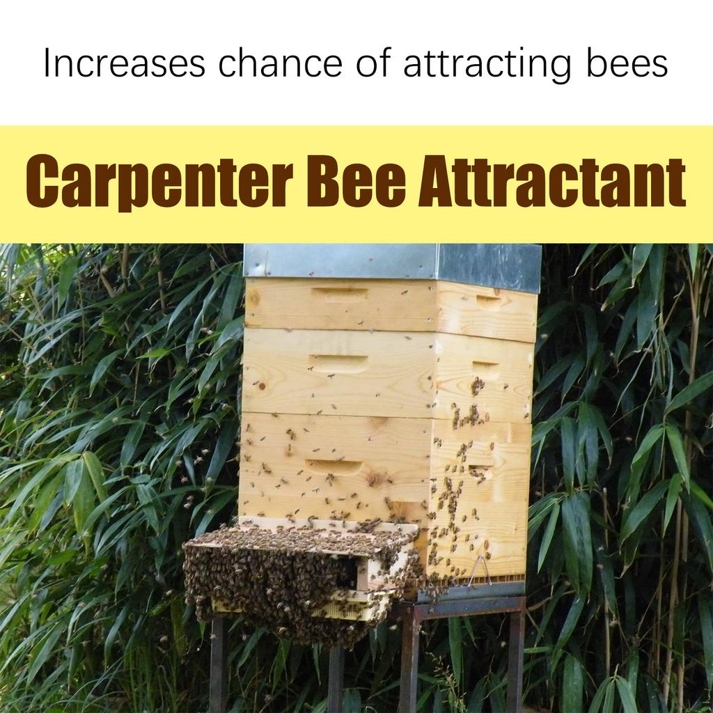 Outdoor Beekeeping Queen Pheromone Lure - Swarm Commander Bee Attractant Bait for Honey Hive Attraction