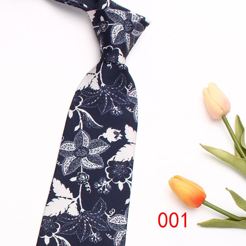 

Rael Мужской галстук Банкетный галстук для выступлений Повседневный галстук, Галстук с цветочным принтом Персонализированный галстук 9 см