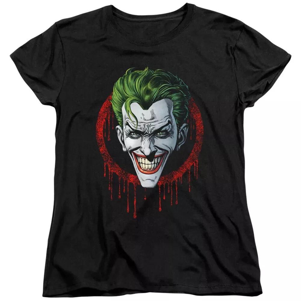 Batman  Joker Drip  Women s T-Shirt 2XL