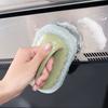 Handles Sponge Brush Blue Soft Magic Sponge Eraser Cleaning Bathtub Ceramic Tile Cleaner Kitchen Tool Bathroom Tile Brush with Handle Bathtub Brush