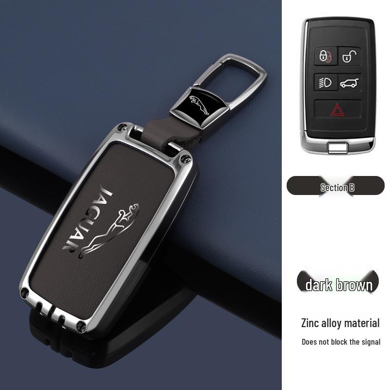 Kryt klíče a skořepina Jaguar XFL, XEL, E-Pace, F-Pace, F-Type, I-Pace, XJ, XE s přezkou.